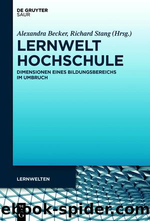 Lernwelt Hochschule by Alexandra Becker Richard Stang