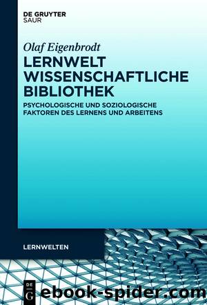 Lernwelt Wissenschaftliche Bibliothek by Olaf Eigenbrodt