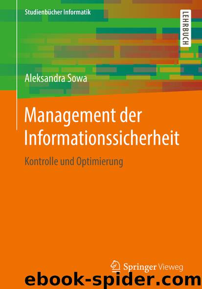 Management der Informationssicherheit by Aleksandra Sowa