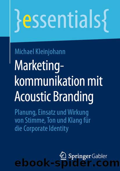 Marketingkommunikation mit Acoustic Branding by Michael Kleinjohann