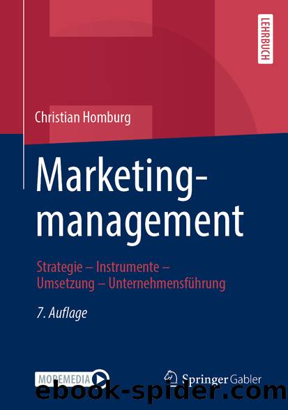 Marketingmanagement by Christian Homburg