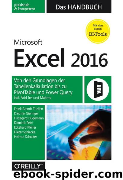 Microsoft Excel 2016 by dpunkt