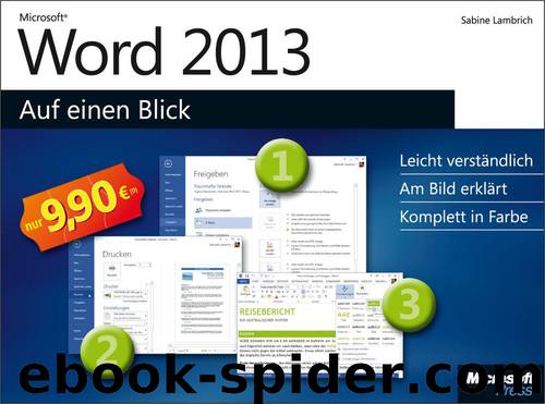 Microsoft® Word® 2013 auf einen Blick by Sabine Lambrich
