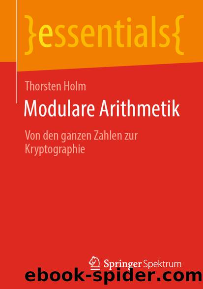 Modulare Arithmetik by Thorsten Holm