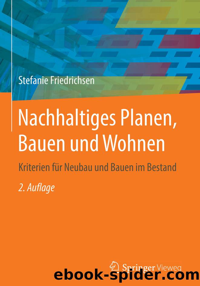 Nachhaltiges Planen, Bauen und Wohnen by Stefanie Friedrichsen