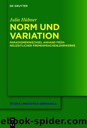 Norm und Variation by Julia Hübner