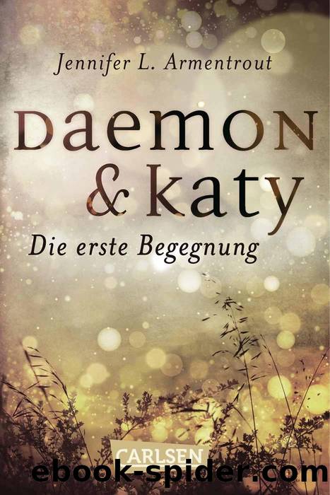 Obsidian: Daemon & Katy. Die erste Begegnung (German Edition) by Jennifer L. Armentrout