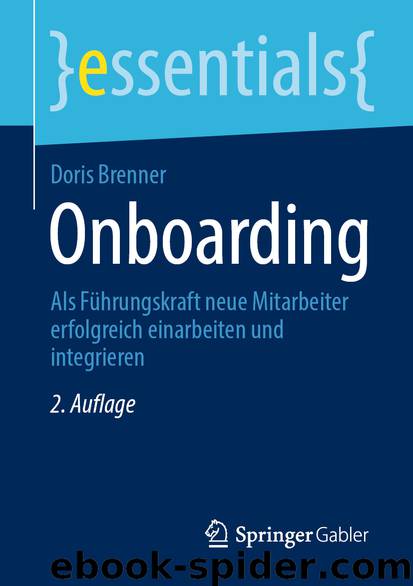 Onboarding by Doris Brenner