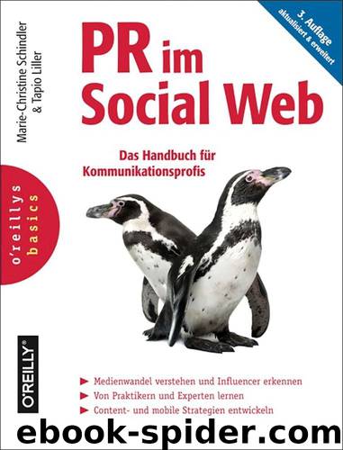 PR im Social Web by Marie-Christine Schindler und Tapio Liller