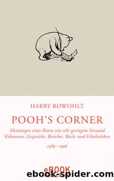 Pooh’s Corner 1989–1996 by Harry Rowohlt