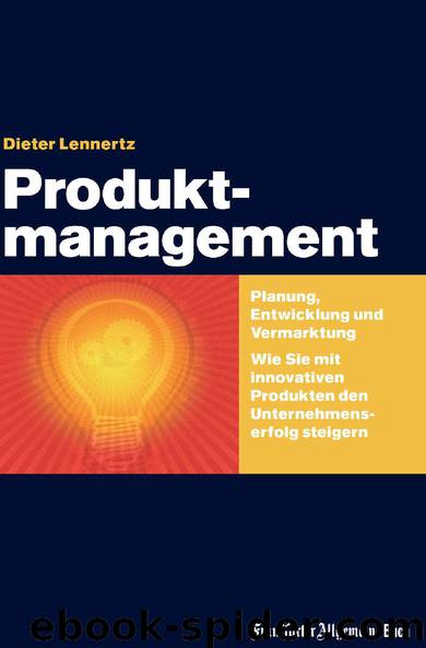 Produktmanagement by Dieter Lennertz