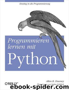 Programmieren lernen mit Python by Allen Downey