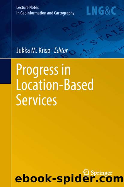 Progress in Location-Based Services by Jukka M. Krisp