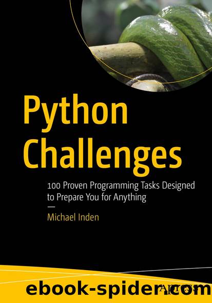 Python Challenges by Michael Inden