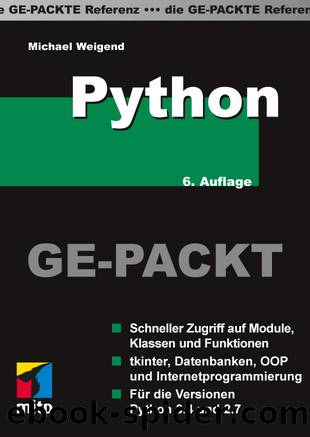 Python Ge-Packt (mitp Ge-Packt) by Michael Weigend