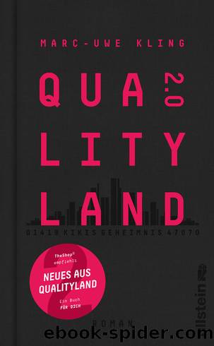 QualityLand 2.0: Kikis Geheimnis (German Edition) by Kling Marc-Uwe
