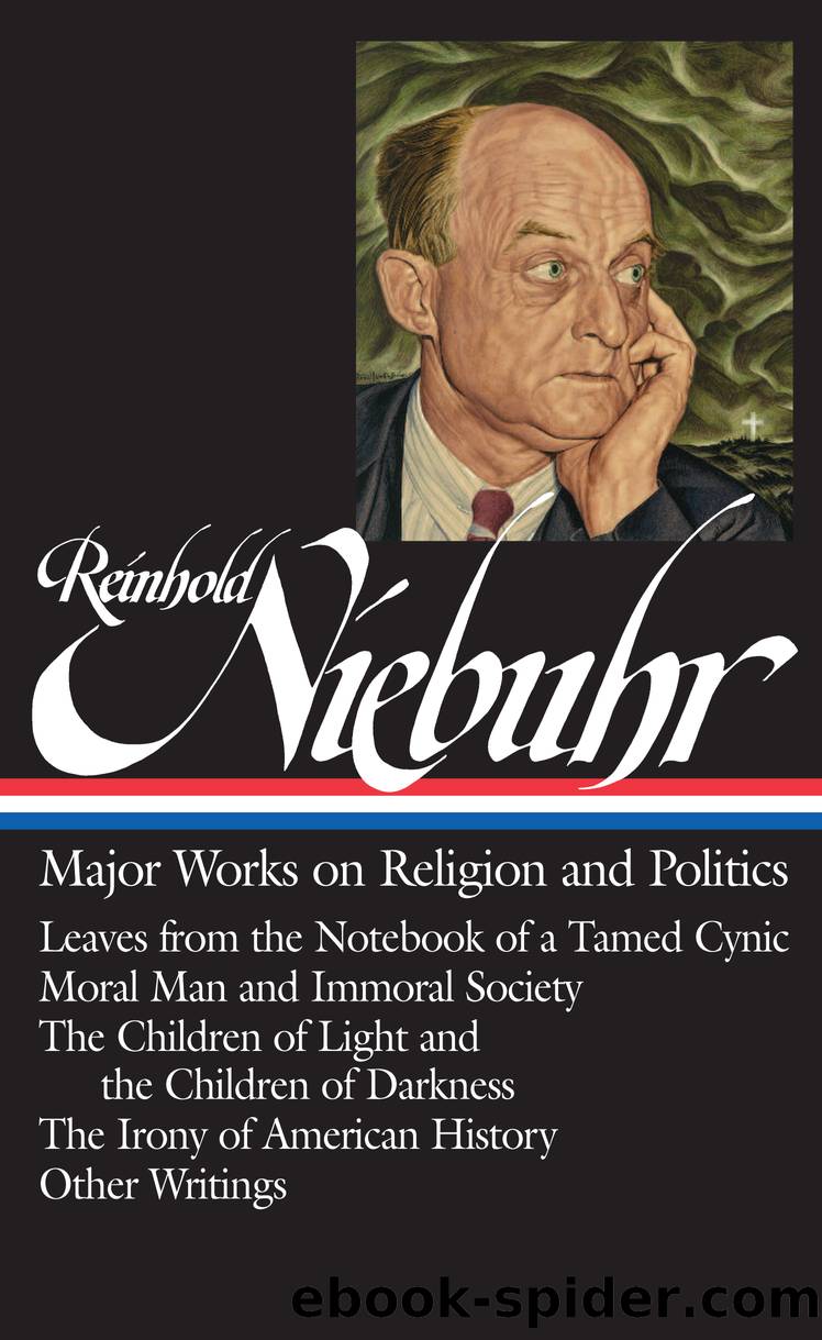 Reinhold Niebuhr by Reinhold Niebuhr