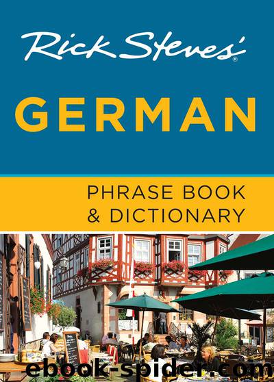 Rick Steves' German Phrase Book & Dictionary by Rick Steves