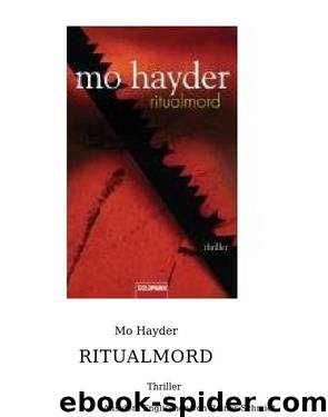 Ritualmord by Mo Hayder