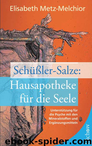 Schüßler-Salze: Hausapotheke für die Seele - Unterstützung für die Psyche mit den Mineralstoffen und Ergänzungsmitteln by Lüchow Verlag