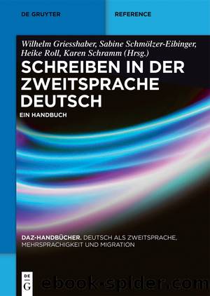 Schreiben in der Zweitsprache Deutsch by Walter de Gruyter