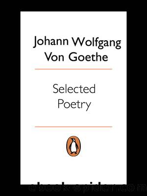 Selected Poetry by Goethe