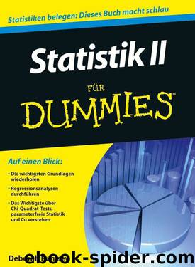 Statistik II für Dummies by Deborah Rumsey