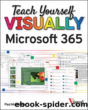 Teach Yourself VISUALLY Microsoft 365 by Paul McFedries