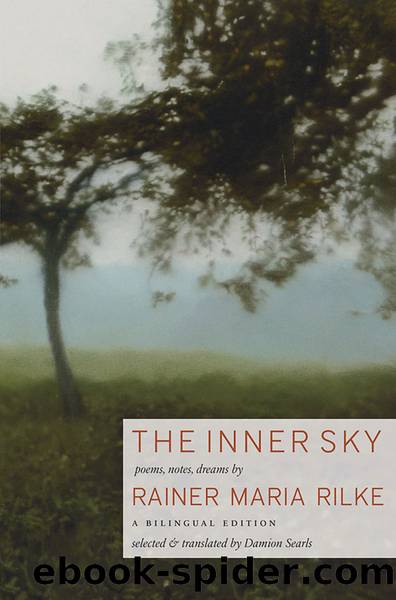 The Inner Sky by Rainer Maria Rilke