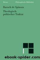 Theologisch- Politischer Traktat by Baruch de Spinoza