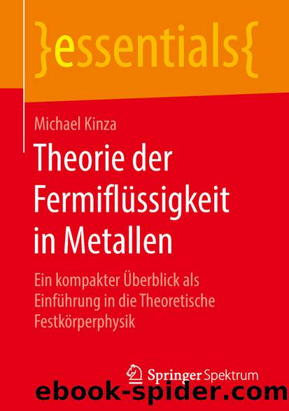 Theorie der Fermiflüssigkeit in Metallen by Michael Kinza
