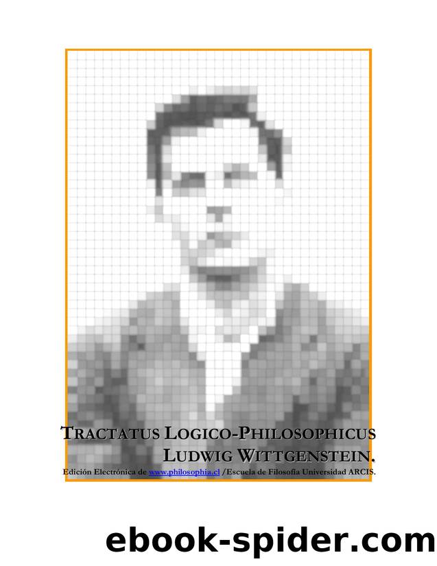 Tractatus philosophic by Ludwig Wittgenstein