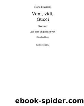 Veni vidi Gucci by Maria Beaumont