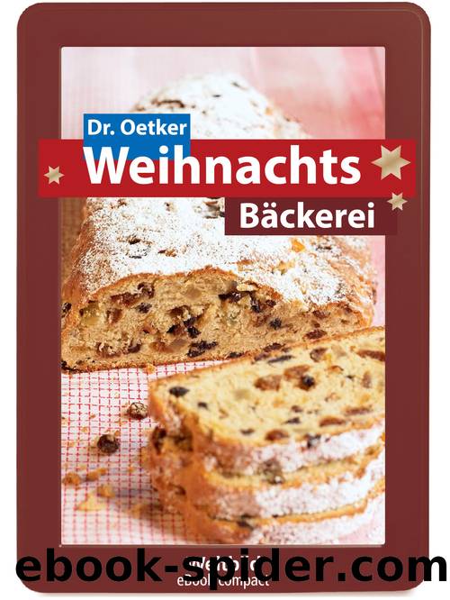 Weihnachtsbäckerei by Dr. Oetker Verlag