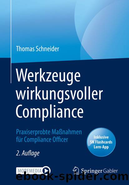 Werkzeuge wirkungsvoller Compliance by Thomas Schneider