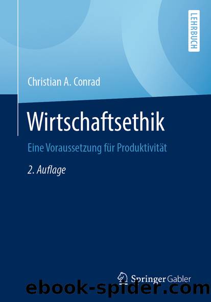 Wirtschaftsethik by Christian A. Conrad