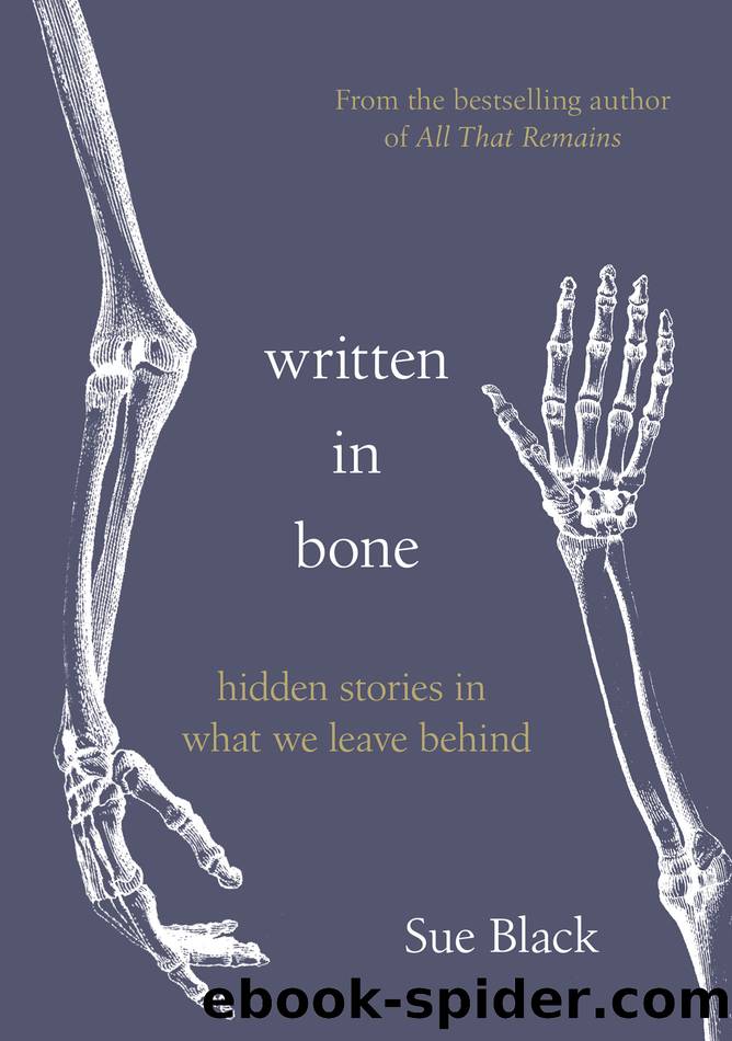 Written In Bone by Sue Black