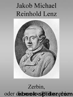Zerbin, oder die neuere Philosophie by Jakob Michael Reinhold Lenz