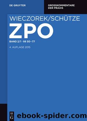 Zivilprozessordnung und Nebengesetze by Gӧtz Schulze Andreas Wax Heinz-Peter Mansel