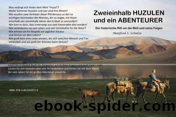 Zweieinhalb Huzulen und ein Abenteurer (German Edition) by Manfred S. Schulze